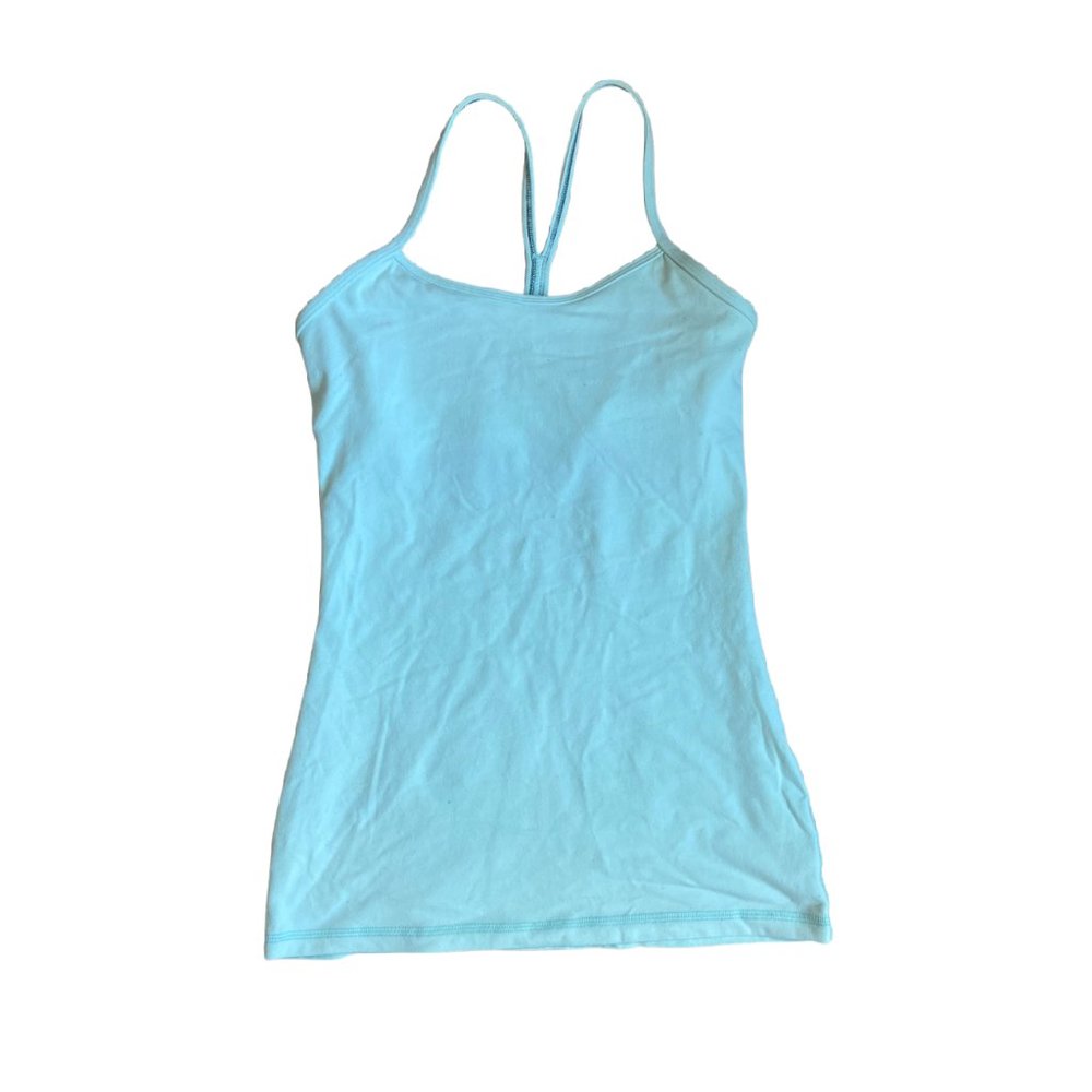 Light Blue Lululemon Athletica Tank